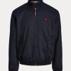 Miesten laivastonruskeat Ralph Lauren -puuvillatakit Miesten laivastonruskeat Ralph Lauren -puuvillatakit