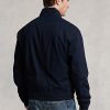 Miesten laivastonruskeat Ralph Lauren -puuvillatakit Miesten laivastonruskeat Ralph Lauren -puuvillatakit