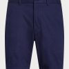 Miesten laivastonruskeat Ralph Laurenin räätälöidyt joustavat Twill-shortsit