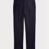 Miesten laivastonväriset Ralph Lauren Slim Fit -villahousut Miesten laivastonväriset Ralph Lauren Slim Fit -villahousut