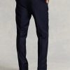 Miesten laivastonväriset Ralph Lauren Slim Fit -villahousut Miesten laivastonväriset Ralph Lauren Slim Fit -villahousut
