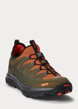 Miesten oliivi Ralph Lauren Adventure 300LT -lenkkarit Miesten oliivi Ralph Lauren Adventure 300LT -lenkkarit