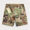 Miesten oliivi Ralph Lauren Camo Ripstop Cargo -shortsit Miesten oliivi Ralph Lauren Camo Ripstop Cargo -shortsit