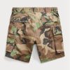 Miesten oliivi Ralph Lauren Camo Ripstop Cargo -shortsit Miesten oliivi Ralph Lauren Camo Ripstop Cargo -shortsit