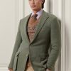 Miesten oliivi Ralph Lauren Kentin käsintehdyt Cashmere Sport Blazerit Miesten oliivi Ralph Lauren Kentin käsintehdyt Cashmere Sport Blazerit