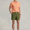 Miesten oliivinväriset Ralph Lauren Traveler -uimahousut