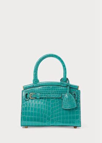 Minttu naisten Ralph Lauren Alligator Mini Rl50 käsilaukku