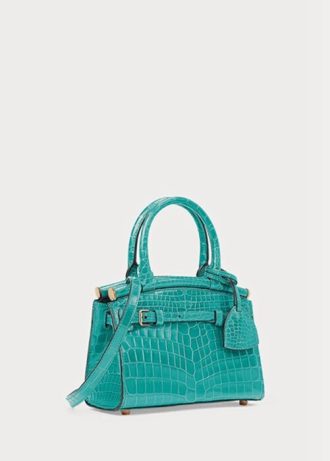 Minttu naisten Ralph Lauren Alligator Mini Rl50 käsilaukku