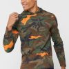 Monivärinen miesten Ralph Lauren Camo -huppari Monivärinen miesten Ralph Lauren Camo -huppari