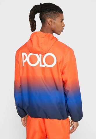 Monivärinen miesten Ralph Lauren Color Block -huppari