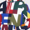 Monivärinen miesten Ralph Lauren Color Block -huppari
