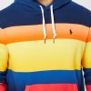 Monivärinen miesten Ralph Lauren Color Block -huppari