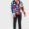 Monivärinen miesten Ralph Lauren Color Block -huppari