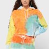 Monivärinen naisten Ralph Lauren Pullover -neulottu huppari Monivärinen naisten Ralph Lauren Pullover -neulottu huppari