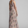 Monivärinen / ruskea naisten Ralph Lauren kukkainen ryppyinen silkkisifonkimekko Monivärinen / ruskea naisten Ralph Lauren kukkainen ryppyinen silkkisifonkimekko