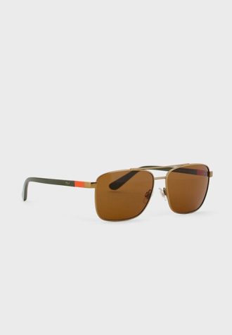 Moniväriset miesten Ralph Lauren 0Ph3137 Aviator aurinkolasit