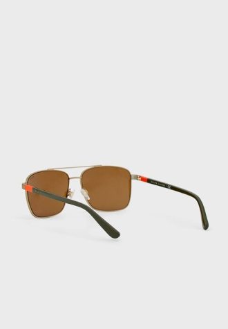 Moniväriset miesten Ralph Lauren 0Ph3137 Aviator aurinkolasit