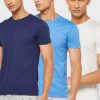 Moniväriset miesten Ralph Lauren 3 Pack Assorted Crew Neck T-paidat
