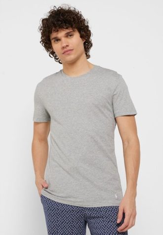 Moniväriset miesten Ralph Lauren 3 Pack Assorted Crew Neck T-paidat