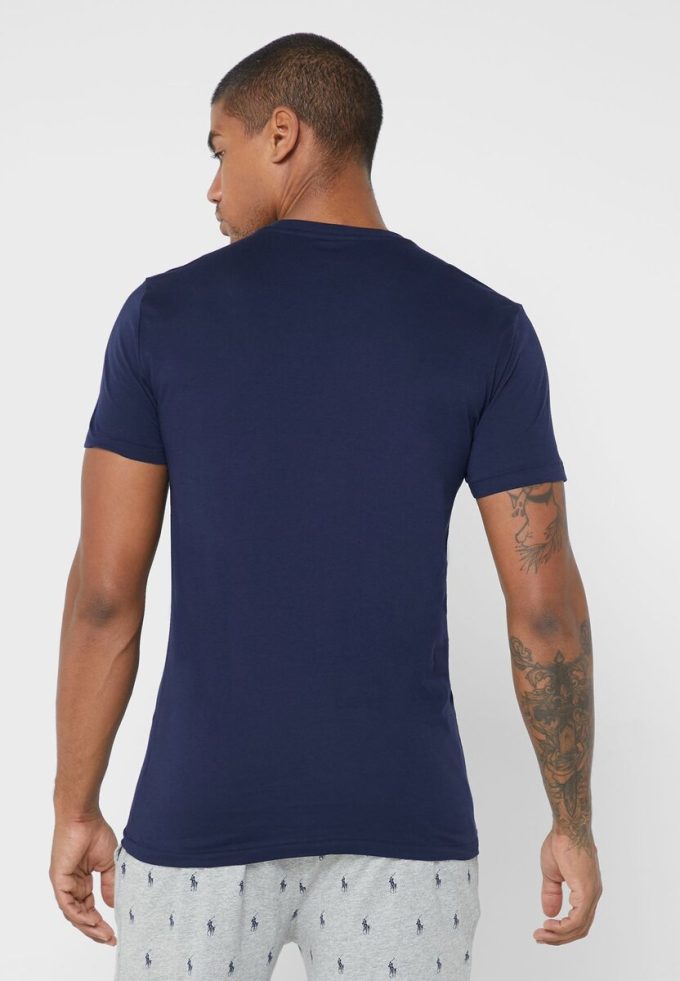 Moniväriset miesten Ralph Lauren 3 Pack Assorted Crew Neck T-paidat