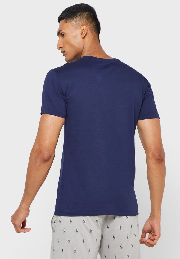 Moniväriset miesten Ralph Lauren 3 Pack Assorted Crew Neck T-paidat