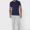 Moniväriset miesten Ralph Lauren 3 Pack Assorted Crew Neck T-paidat