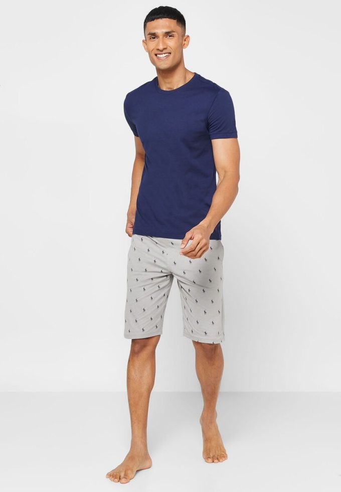 Moniväriset miesten Ralph Lauren 3 Pack Assorted Crew Neck T-paidat