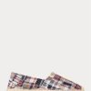 Monivärinen miesten Ralph Lauren Cevio Crest Madras Espadrille Monivärinen miesten Ralph Lauren Cevio Crest Madras Espadrille