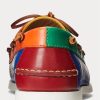 Moniväriset miesten Ralph Lauren Merton -väriset nahkaiset vapaa-ajan kengät Moniväriset miesten Ralph Lauren Merton -väriset nahkaiset vapaa-ajan kengät