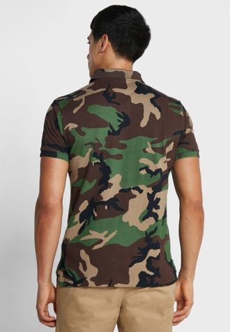 Moniväriset miesten Ralph Lauren -painetut poolopaidat Moniväriset miesten Ralph Lauren -painetut poolopaidat