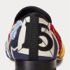 Moniväriset miesten Ralph Lauren Paxtonin logo-patch-kanvas-mekkokengät Moniväriset miesten Ralph Lauren Paxtonin logo-patch-kanvas-mekkokengät