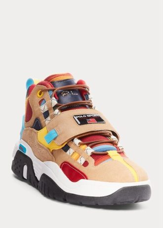 Moniväriset miesten Ralph Lauren PS100 Ombré High-Top -lenkkarit Moniväriset miesten Ralph Lauren PS100 Ombré High-Top -lenkkarit