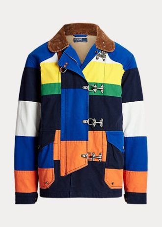 Moniväriset miesten Ralph Lauren The Cortland Patchwork -takit