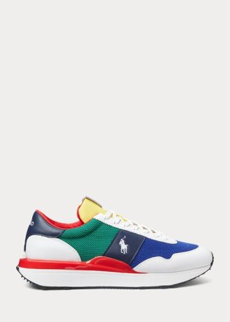 Moniväriset miesten Ralph Lauren Train 89 -väriset tennarit Moniväriset miesten Ralph Lauren Train 89 -väriset tennarit