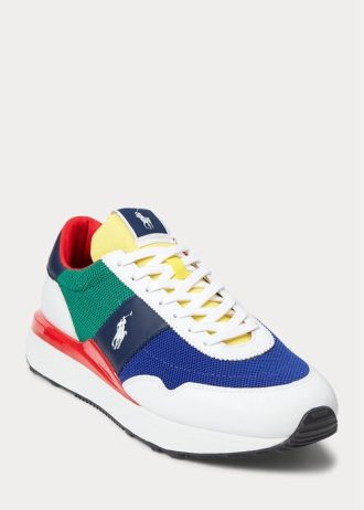 Moniväriset miesten Ralph Lauren Train 89 -väriset tennarit Moniväriset miesten Ralph Lauren Train 89 -väriset tennarit