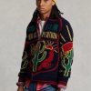 Moniväriset miesten Ralph Lauren Wool Graphic -kokoiset neulepuserot Moniväriset miesten Ralph Lauren Wool Graphic -kokoiset neulepuserot