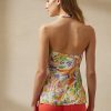Moniväriset naisten Ralph Lauren Darby pellava Voile-riimupuseropuserot Moniväriset naisten Ralph Lauren Darby pellava Voile-riimupuseropuserot