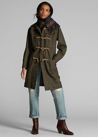 Moniväriset naisten Ralph Lauren ruudulliset villatakit Moniväriset naisten Ralph Lauren ruudulliset villatakit