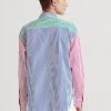 Moniväriset naisten Ralph Lauren Striped Cotton Broadcloth -paidat Moniväriset naisten Ralph Lauren Striped Cotton Broadcloth -paidat