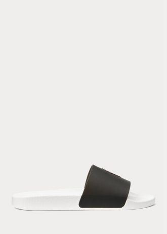 Musta/keltainen miesten Ralph Lauren Thermochromic Signature Pony -tossut
