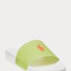 Musta/keltainen miesten Ralph Lauren Thermochromic Signature Pony -tossut Musta/keltainen miesten Ralph Lauren Thermochromic Signature Pony -tossut