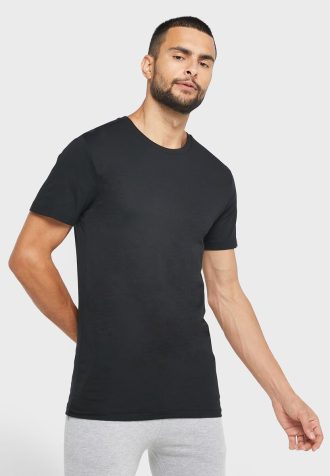 Musta miesten Ralph Lauren 3 Pack Assorted Crew Neck T-paidat