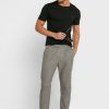 Musta miesten Ralph Lauren brodeerattu logo Crew Neck T-paidat