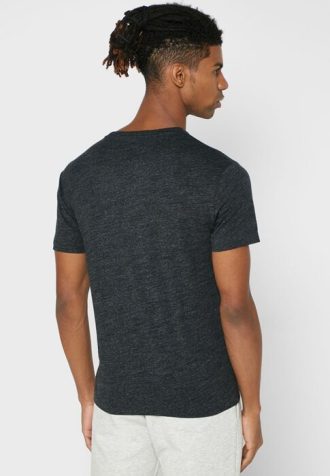 Musta Miesten Ralph Lauren Chest Logo Crew Neck T-paidat