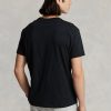 Musta Miesten Ralph Lauren Classic Fit Jersey Crewneck T-paidat Musta Miesten Ralph Lauren Classic Fit Jersey Crewneck T-paidat