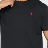 Musta Miesten Ralph Lauren Essential Crew Neck T-paidat Musta Miesten Ralph Lauren Essential Crew Neck T-paidat