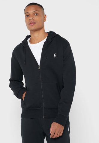 Musta miesten Ralph Lauren Essential -huppari