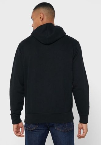 Musta miesten Ralph Lauren Graafinen huppari