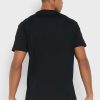 Musta Miesten Ralph Lauren Logo Crew Neck T-paidat