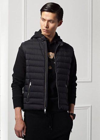 Musta Miesten Ralph Lauren Otis Suede paitatakit
